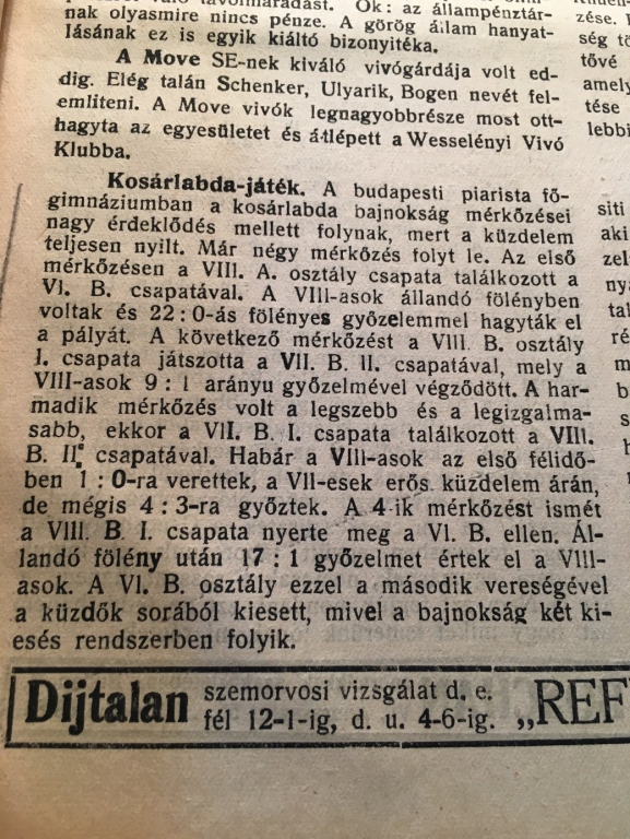 Ifjúsági Testnevelés 1923. 41-42. sz.