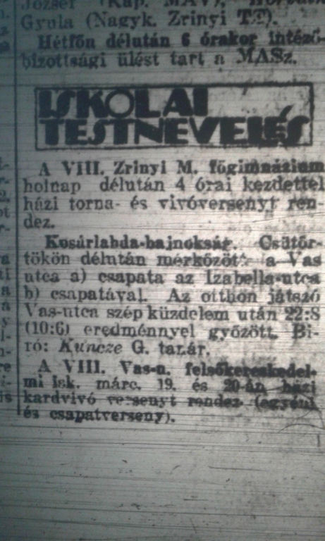 Nemzeti Sport 1923. 02. 28.